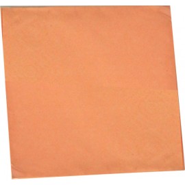 Салфетки бумажные 100 листов персиковые 24х24