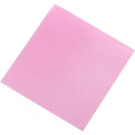 Салфетки бумажные 100 листов розовые 24х24