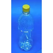 Бутылка 0,5л ПЭТ прозрачная с крышкой