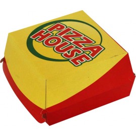 Коробка для бургера бумажная с логотипом заказчика
